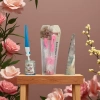 Baby bottle brush, baby bottle cleaning tool, soft bristles, slender brush head, practical and durable details Picture